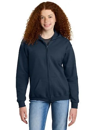 Youth Full-Zip Hooded Sweatshirt